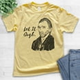 thumbnail image 2 of Kids Let It Gogh Vincent Van Gogh Shirt, Youth Kids Boy Girl T-Shirt, Funny Van Gogh Tee Funny Artist Painter T, Yellow, Medium, 2 of 4