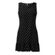 thumbnail image 4 of Vestidos largos Fnochy para mujer, vestido de verano en liquidación, moda, cuello redondo, sin mangas, lunares, suelto, vestido con volantes grandes, 4 of 7