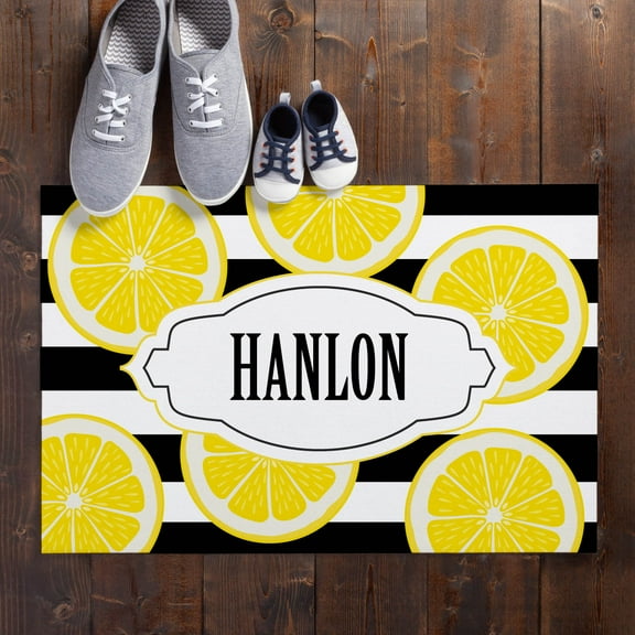 Lemons Personalized Indoor/Outdoor Doormat
