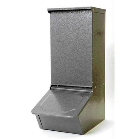 UPC: 0084369150453 | Miller Mfg Co Inc Single Door Hog Feeder- Gray 50 PounHGFS