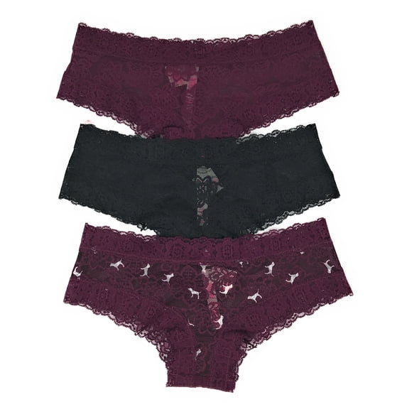 Victoria's Secret PINK Cheekster Panty Set of 3