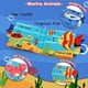 thumbnail image 3 of Montessori Baby Soft Books Toy, Marine Insect Touch And Feel Crinkle Cloth Book, Infant Educational Toy, Newborn Christmas Gifts, 3 of 6