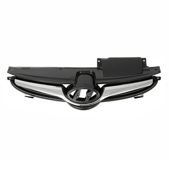 LABLT Chrome Front Bumper Hood Replacement Grill for Hyundai Elantra 2011-2013