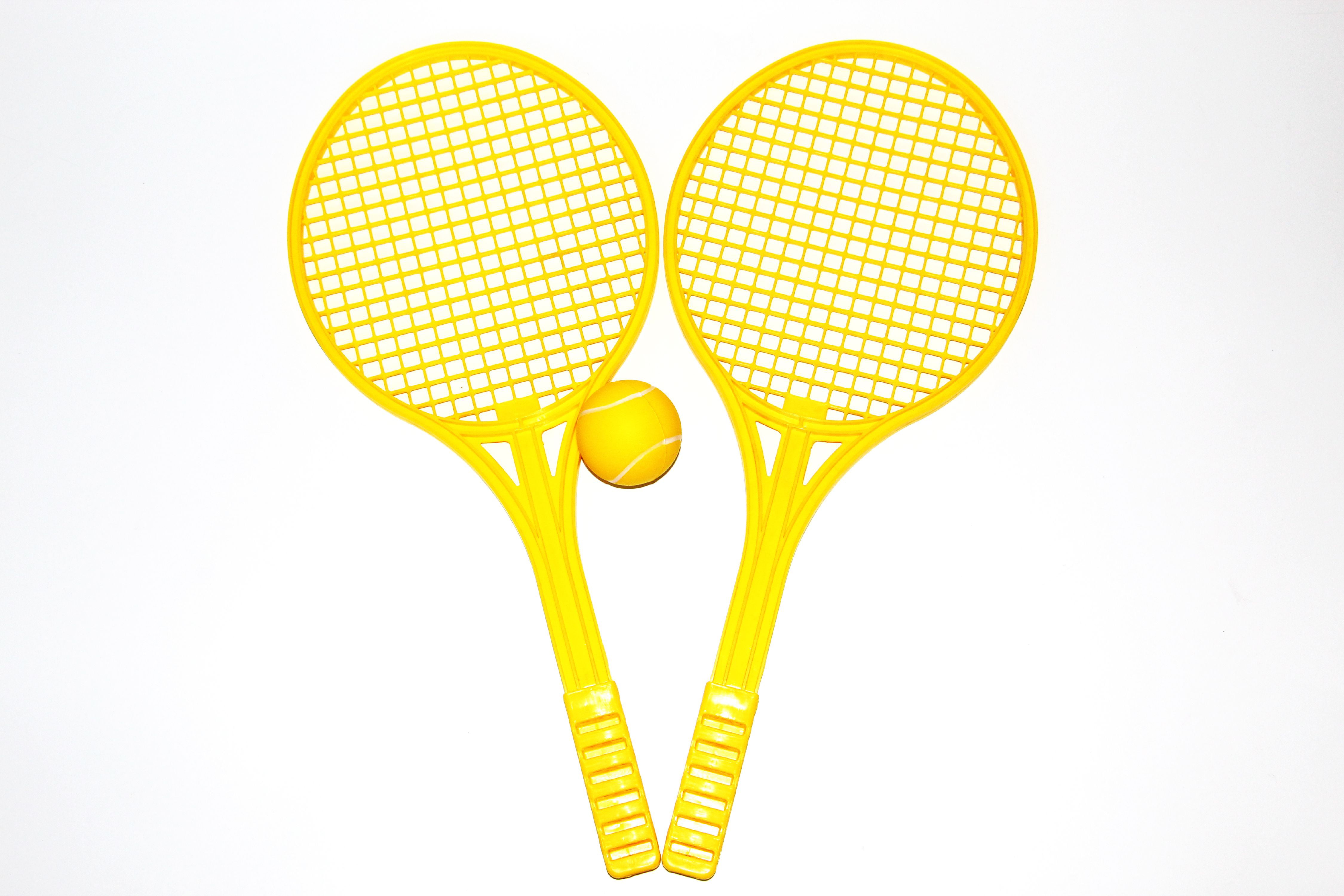 Children's Plastic Centraplay Soft Tennis Racket New Pair 