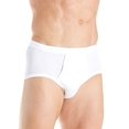 thumbnail image 1 of HANRO Men's Cotton Pure Brief with Fly 73631, 1 of 3