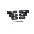thumbnail image 4 of Almencla Spark Plug Wire Separator 7mm 8mm 9.5mm Dividers Looms Spark Plug Separators Black, 4 of 7