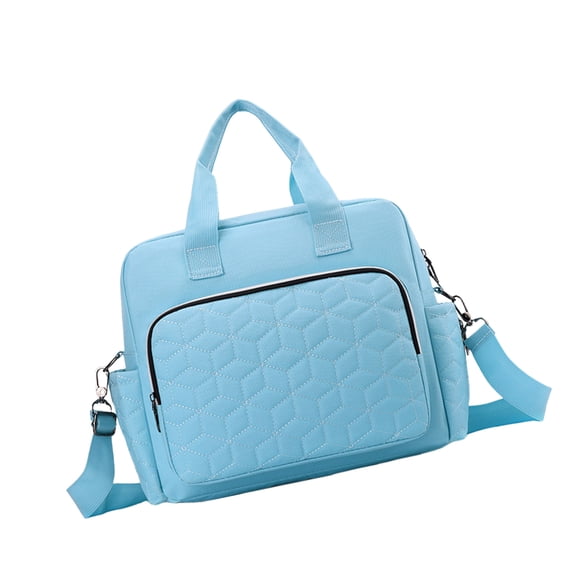 Large Diaper Bag with Shoulder Straps Stylish Hospital Baby Diaper Holder Fashionable Diaper Bag for Newborns & Moms