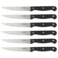 thumbnail image 4 of Martha Stewart Carverton 14 Piece High Carbon Stainless Steel Cutlery Block Set w/ABS Triple Riveted Forged Handle Wood Block&nbsp;- Black, 4 of 20