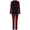 thumbnail image 3 of Conjunto de pijamas navideños a juego para la familia Ropa de dormir Mono con capucha con capucha para la familia Xemadio CJWUS-1577, 3 of 7