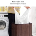 thumbnail image 4 of Cesto de ropa SONGMICS Bamboo con tapa 100L Brown ULCB063K02, 4 of 7