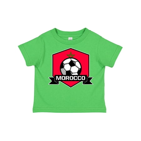 

Inktastic Soccer Morocco Flag Banner Gift Toddler Boy or Toddler Girl T-Shirt