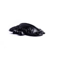 thumbnail image 3 of Black Wrought Iron Drawer Cabinet Cup Bin Pull 4" W x 1.5" H Colonial Decorative Dresser Rust Resistant Cup Bin Pulls with Screws Renovators Supply, 3 of 7