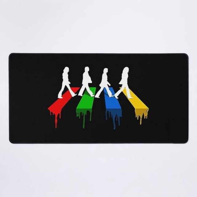 Una nueva alfombrilla de escritorio Roads llena de colores