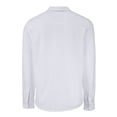 thumbnail image 3 of Men's Cutter & Buck White Inter Miami CF Knitted Advantage Tri-Blend Eco Soft Pique Long Sleeve Button-Up Shirt, 3 of 3