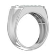 thumbnail image 2 of 1 Carat Men's Diamond Wedding Band Ring in 14K White Gold (Ring Size 10.75) (I1-I2 Clarity), 2 of 6