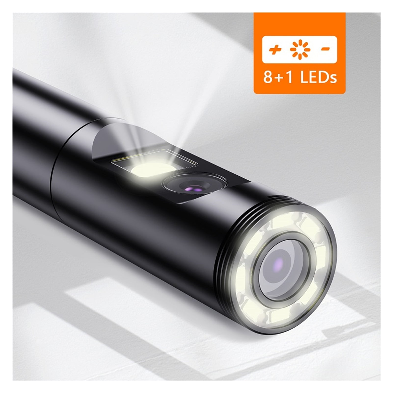 F280 WIFI Endoscope Camera 8MM 5.5MM Dual Lens Camera HD1080P Snake Tube Rigid Cable IP68Waterproof Borescope , User-Friendly Borescopes