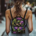 thumbnail image 4 of Eheartsgir Hummingbird Mini Backpack for Travel Hiking, Adjustable Strap Casual Daypack Handbag Polyester Lightweight Fashion Backpack, 4 of 8