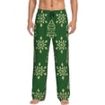 thumbnail image 2 of Picia Christmas (2) Mens Soft Woven Cotton Elastic Waistband Sleep Pajama Pant Lounge Sleep Pant With Pockets And Drawstring-X-Large, 2 of 9