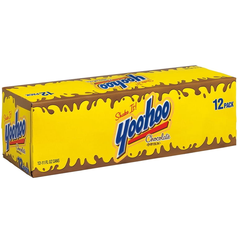yoooosh Yoo-hoo Chocolate Drink, 11 Fluid Ounce, 12 Pack Cans - Walmart.com