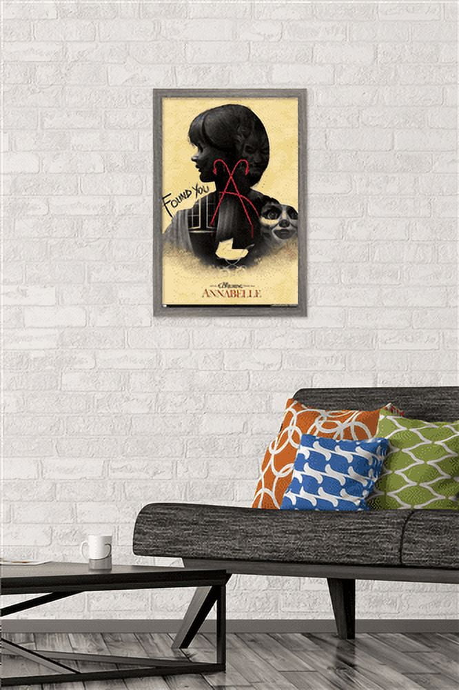 Annabelle - Found You Wall Poster, 14.725" x 22.375", Framed