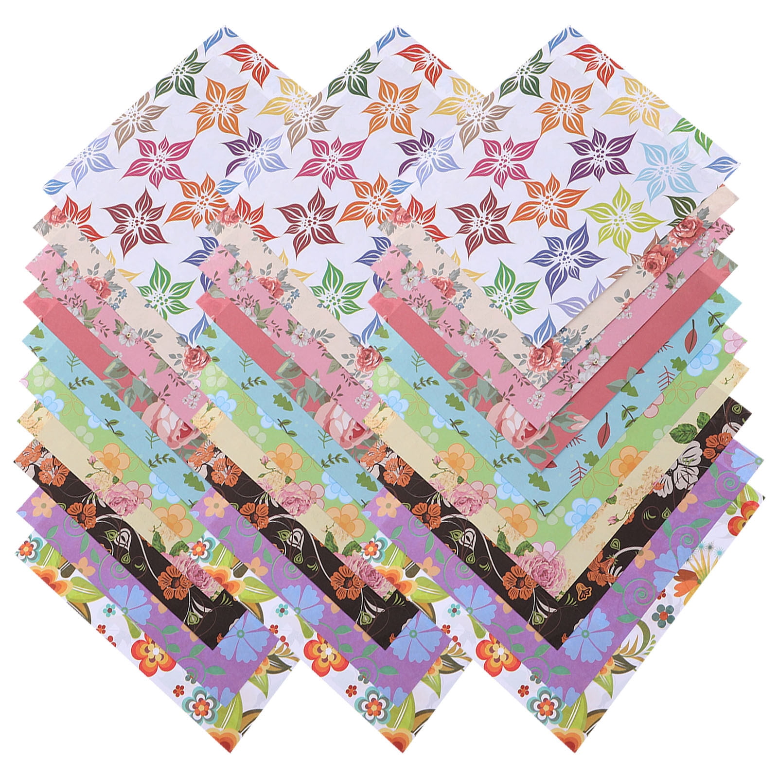3 Sets Double Sided Origami Paper DIY Crafts Children Folding Paper for