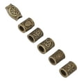 thumbnail image 4 of Anneaux de Cheveux de Dreadlocks, Belles Perles de Barbe de Cheveux Rétro pour Bracelet DIY, 4 of 8