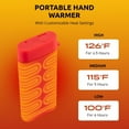 thumbnail image 4 of Panther Vision Rechargeable Hand Warmer - POWERPAW IP67 Rated Waterproof Portable Hand Warmers - Reusable Pocket Heaters with 6 Hrs Battery for Hunting, Snow Sports and Cold Weather, 4 of 8