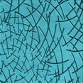 thumbnail image 1 of Ahgly Company Machine Washable Indoor Square Transitional Dark Cyan Green Area Rugs, 4' Square, 1 of 7