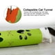 thumbnail image 3 of Túnel plegable para gatos, tubo para mascotas de juguete para ejercicio y entretenimiento, escondite para gatitos (verde), 3 of 5