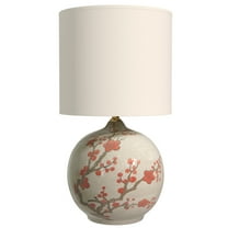 Oriental Furniture 20" Cherry Blossom Vase Lamp, oriental design, decorative item