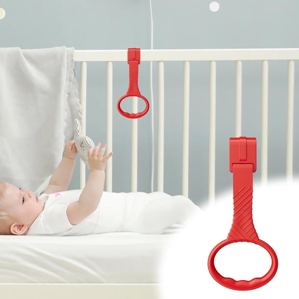 Baby Fence Pull Ring Baby Fence Pull Ring Pull Standing Toy Hanging Plastic Baby Toddler Aid Baby Toys With Crib Accessories Baby Products
