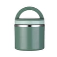 thumbnail image 2 of Fiambrera cubo termostático, vajilla de cocina, tazón de sopa portátil, caja de picnic al aire libre para picnic, hogar, dormitorio, camping, oficina 630ml verde, 2 of 8