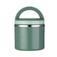thumbnail image 2 of Fiambrera cubo termostático, vajilla de cocina, tazón de sopa portátil, caja de picnic al aire libre para picnic, hogar, dormitorio, camping, oficina 630ml verde, 2 of 8