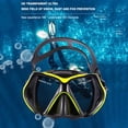 thumbnail image 2 of Máscaras de buceo Tubo de respiración de esnórquel Conjunto de gafas antivaho Adulto para amarillo JShteea El nuevo, 2 of 9