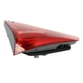 thumbnail image 6 of KarParts360 For Toyota Corolla 2017 2018 2019 Tail Light Assembly Passenger Side | Inner | Clear & Red Lens | Chrome Housing | With Backup Light | Mounts On Luggage Lid | For TO2803136 | 8158002A60, 6 of 8