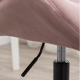 thumbnail image 4 of Eldon Diamond Tufted Adjustable Swivel Office Chair in Mauve, 4 of 14