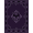 Purple, Pattern 19, variant on ODIKA Gothic Damask Motif Vintage Filigree Scroll Ornamental Horror Bat Refined Non-Slip Chair-Friendly for Home Office, Gaming Room, Under Desk