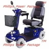 CTM - HS-580 - Mid-Range Scooter - 4-Wheel - Blue
