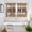 brown, variant on Farmhouse Kitchen Curtains Window Panels, Vintage Country Texas Star Plaid Wooden Grain Insulated Window Treatment Curtain, Grommet Curtains for Bedroom/Living Room/Bathroom, 2 Piece 52"Wx72"L