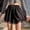 *Black, variant on ClodeEU Women's Lace Trim Safety Shorts ,Solid Color Casual Layering Bottoms Black,Womens Plus M