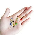 thumbnail image 2 of Maoww 400pcs Assorted Color Safety Home Office Use Art Craft Sewing Jewelry Making Hanging Clips, 2 of 6