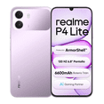 thumbnail image 1 of Realme P4 Lite 4GB RAM 128GB ROM Batería 6600mAh, Carga Inversa 6W Pantalla 6.8" 120Hz Android 16 Smartphone, Violeta, 1 of 10