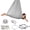 Silver Gray, variant on YIFAEUX Kids Therapy Sensory Swing Stretch Indoor Outdoor Special Needs Cuddle Swing Anxiety Relief Breathable Kids Adults Ceiling Hanging Aerial Yoga Hammock