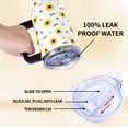thumbnail image 4 of Butterfly 40 Oz Tumbler with Handle and Straw Blue Butterfly Cup Water Bottle Drinking Glasses, Butterfly Gifts for Women Girls Birthday Butterfly Lovers, Butterfly Gift Accessories Stuff, 4 of 6