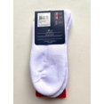 thumbnail image 2 of FILA FL0020 Crew to Quarter Socks White/Navy ( L ), 2 of 2
