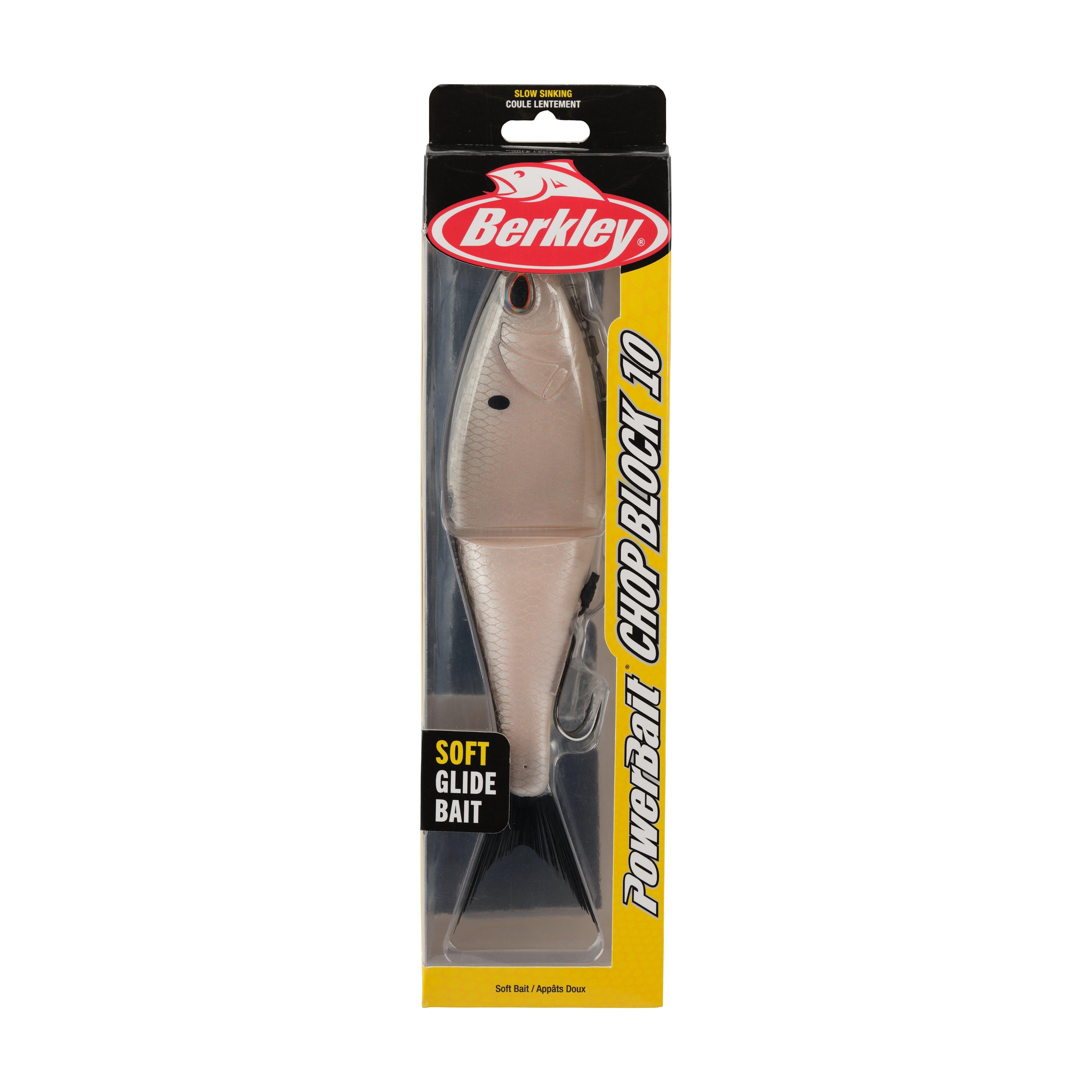 Berkley PowerBait® Chop Block, 10 in, Burnt Bone