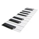 thumbnail image 5 of Alfombra de baño absorbente de 40 x 120 cm para ducha y máquina de baño. Piano, 5 of 8