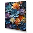 thumbnail image 2 of Designart "Zen Succulents Colorful Harmony" Floral & Botanical Wall Decor, 2 of 5