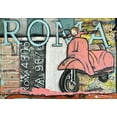 thumbnail image 2 of Hüttner, Rainer 14x11 Gold Ornate Wood Framed with Double Matting Museum Art Print Titled - Roma II, 2 of 4