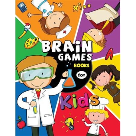 Pre-Owned Brain Game Books for Kids: Activity Learning Workbook Games for Girls and Boys